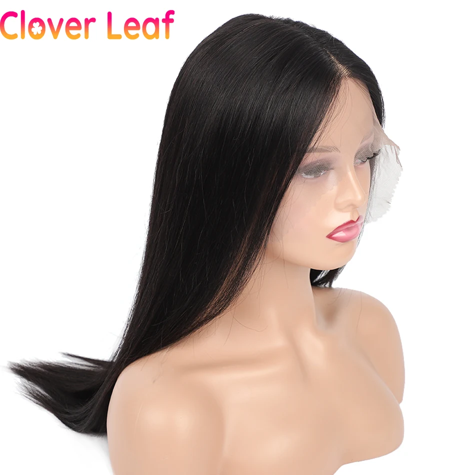 Парик из натуральных волос на сетке 13x1 с прямым закрытием | Шиньоны и парики