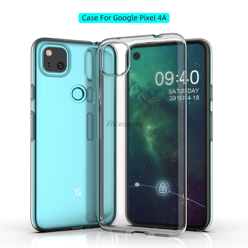 Прозрачный Мягкий противоударный чехол для Google Pixel 4A 4 A|Бамперы| |