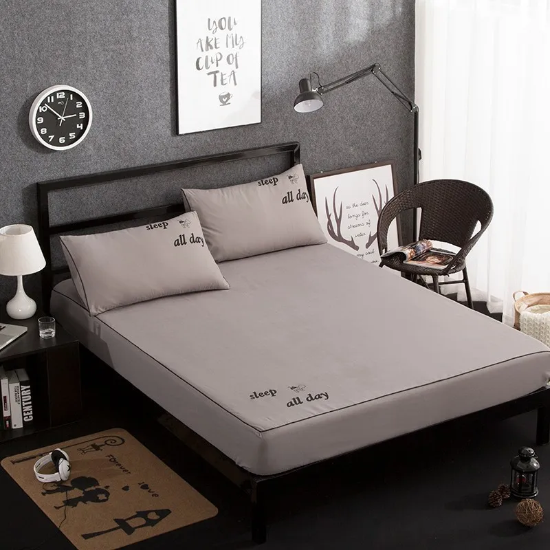 Постельного белья с наволочкой однотонные Цвет покрывало принтом Queen Размеры