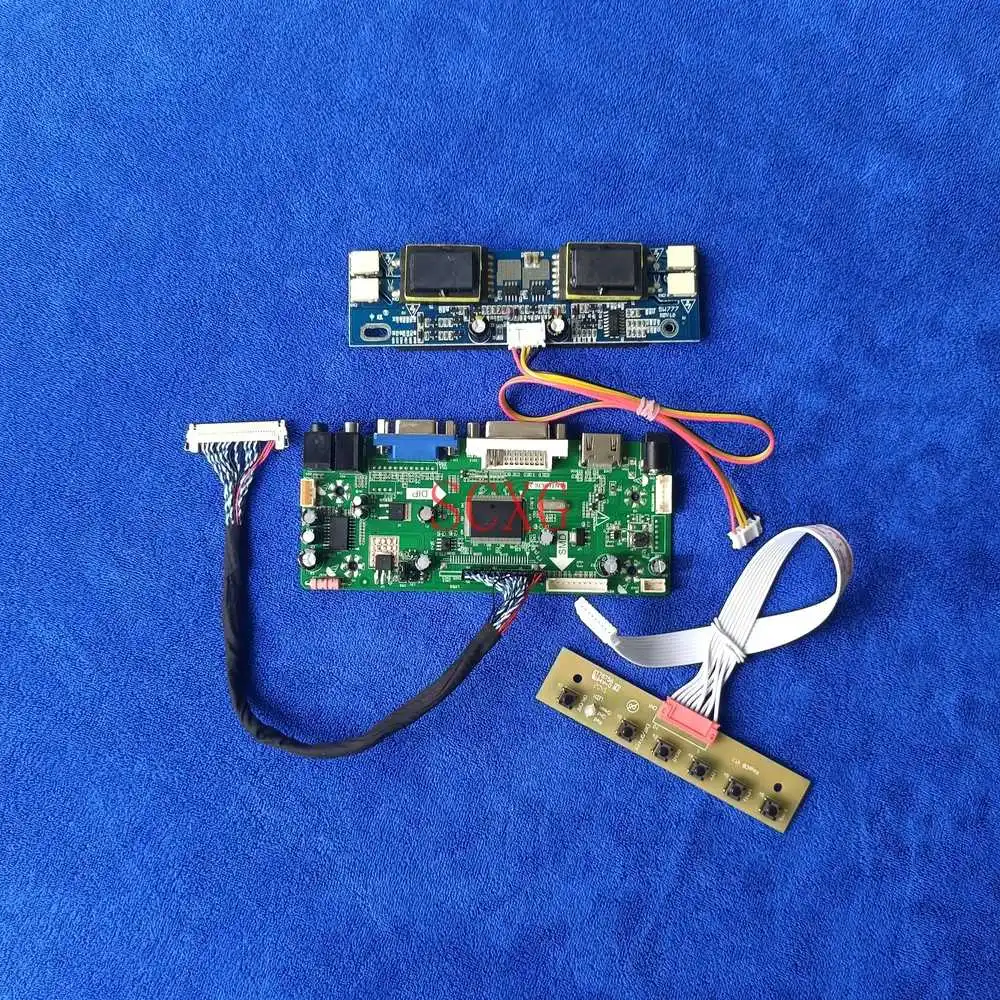 

M.NT68676 Controller Board HDMI-compatible DVI VGA 4CCFL For M170EN04/M170EN05/M170EN06/M170EN07 30-Pin LVDS Panel 1280*1024 Kit