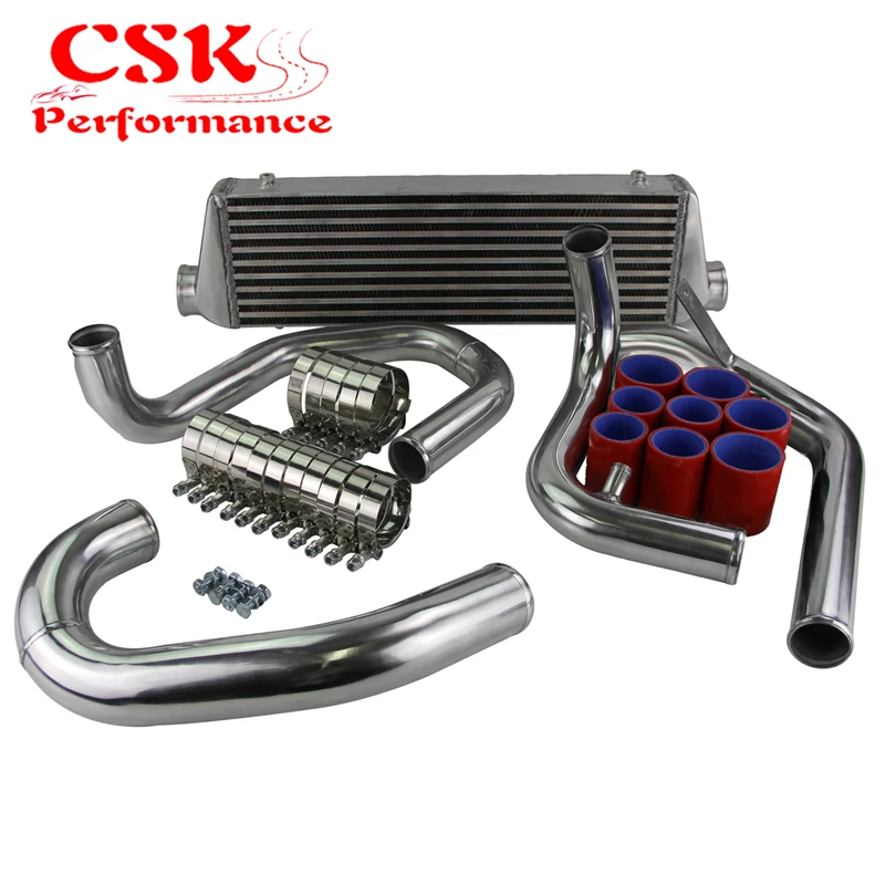 Высокопроизводительный Модернизированный комплект FMIC Turbo Intercooler + трубопровод