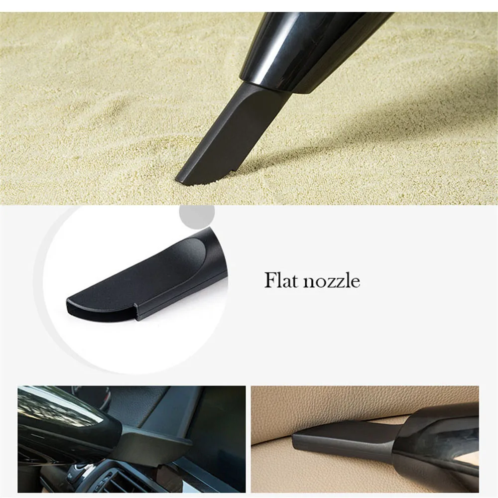 Портативный портативный пылесос для зарядки автомобиля беспроводной проводной