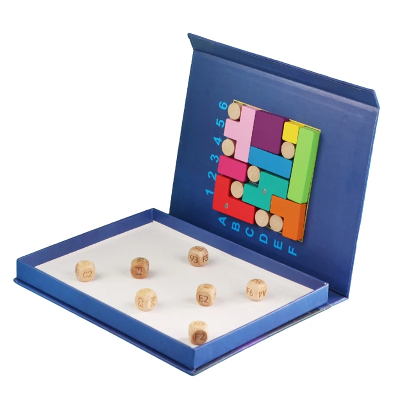 

J2FF Interesting Logical Magnetic Puzzle Teaching Aids Visual Feast Gifts for Kids