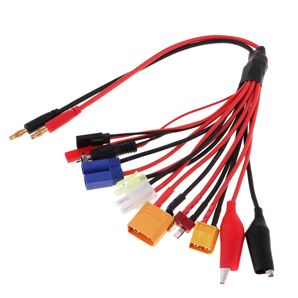 Многофункциональное зарядное устройство 10 в 1 адаптер с поддержкой кабеля XT60 XT90