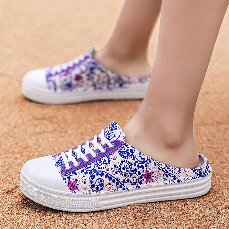 

Women Sandals Garden Clogs Beach Sandals men Classic Nursing EVA Summer Slippers Hospital man Work Water Shoes relaxation