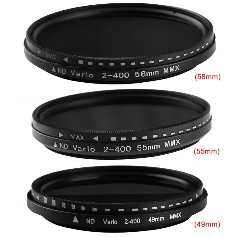 ALLOYSEED крышка объектива Фейдер переменный фильтр ND регулируемый от ND2 до ND400