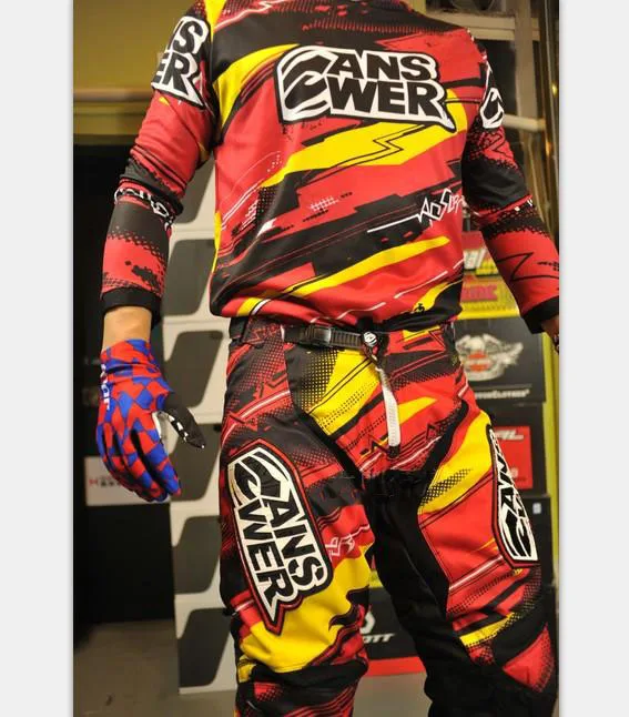 Костюм для мотокросса комплект Dirt BIke Racing Vented Pant комбинированные мотоциклетные костюмы гоночная команда оборудование