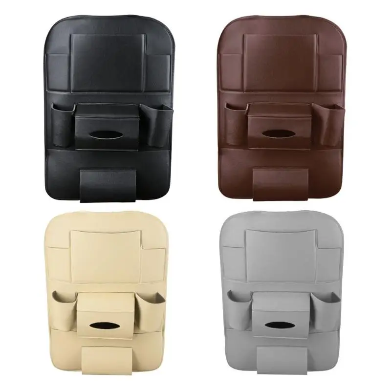 Universal Car Organizer Auto Seat Back Storage Bag PU Leather Multi-pocket Rangement Holder Accessories | Автомобили и мотоциклы