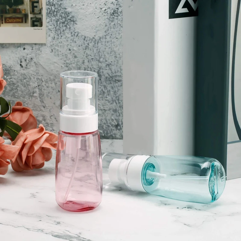 

6Pcs Spray Bottle 60Ml/2Oz Fine Mist Spray Bottle Refillable Portable Containers Sprayer for Travel Makeup
