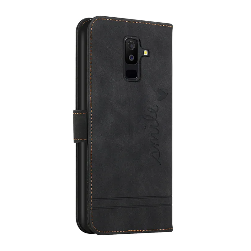 

Оригинальный кожаный чехол A6 + чехол для Samsung Galaxy A6 Plus A750 A8 A7 2018 A5 A3 2017 A9 Star Lite, чехлы, бумажник, флип-чехол