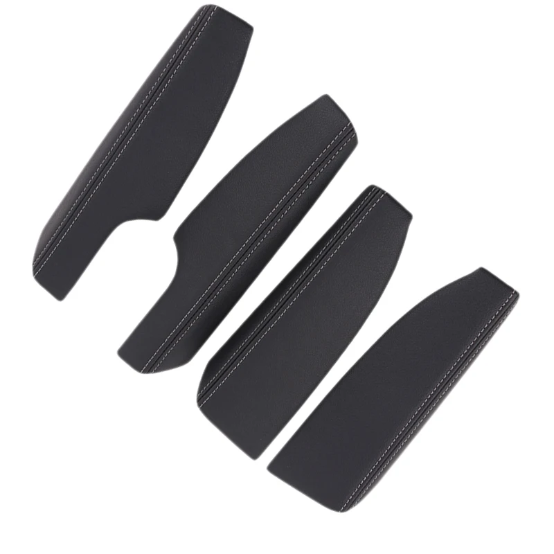 Декоративный чехол для подлокотника двери автомобиля кожаные панели накладка на