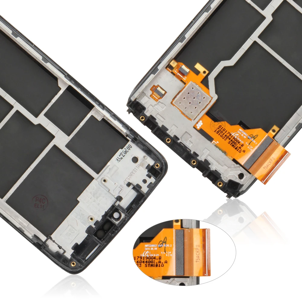 Для Motorola Droid Turbo XT1254 ЖК дигитайзер Сенсорная стеклянная линза Панель для XT1225