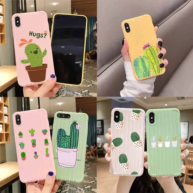 Роскошный чехол с изображением растений кактуса прекрасный кактус на колесиках