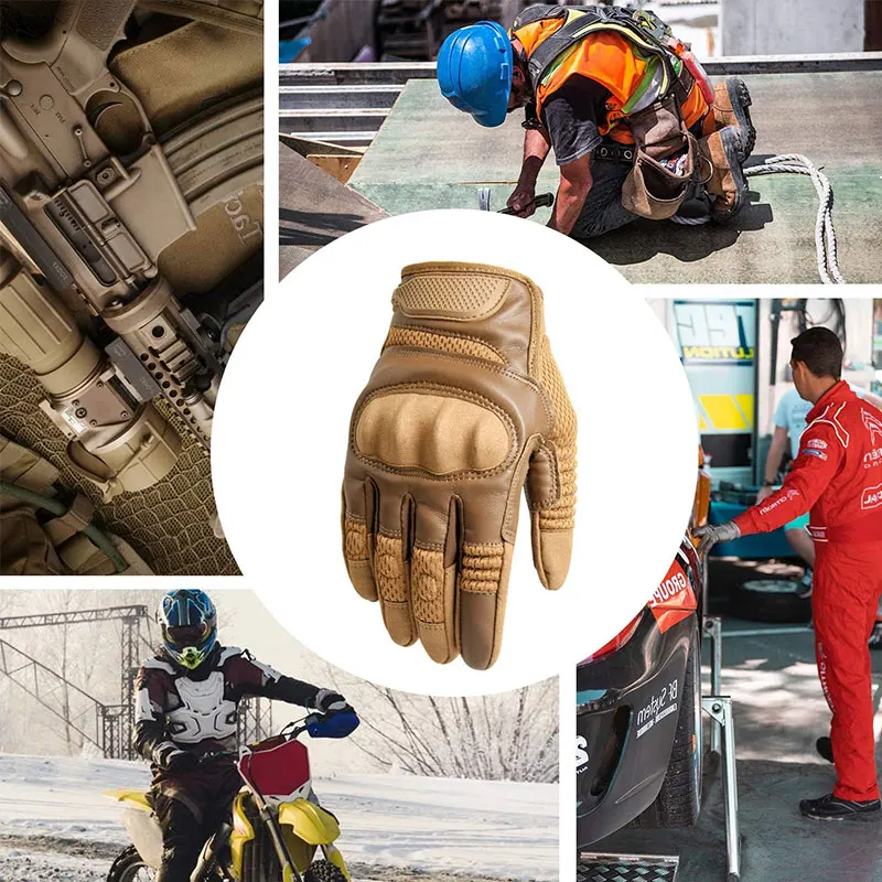 

Touch Screen Military Hard Knuckle Tactical Gloves Full Finger Gloves Men Army Combat Airsoft Shooting Climbing Paintball Gloves