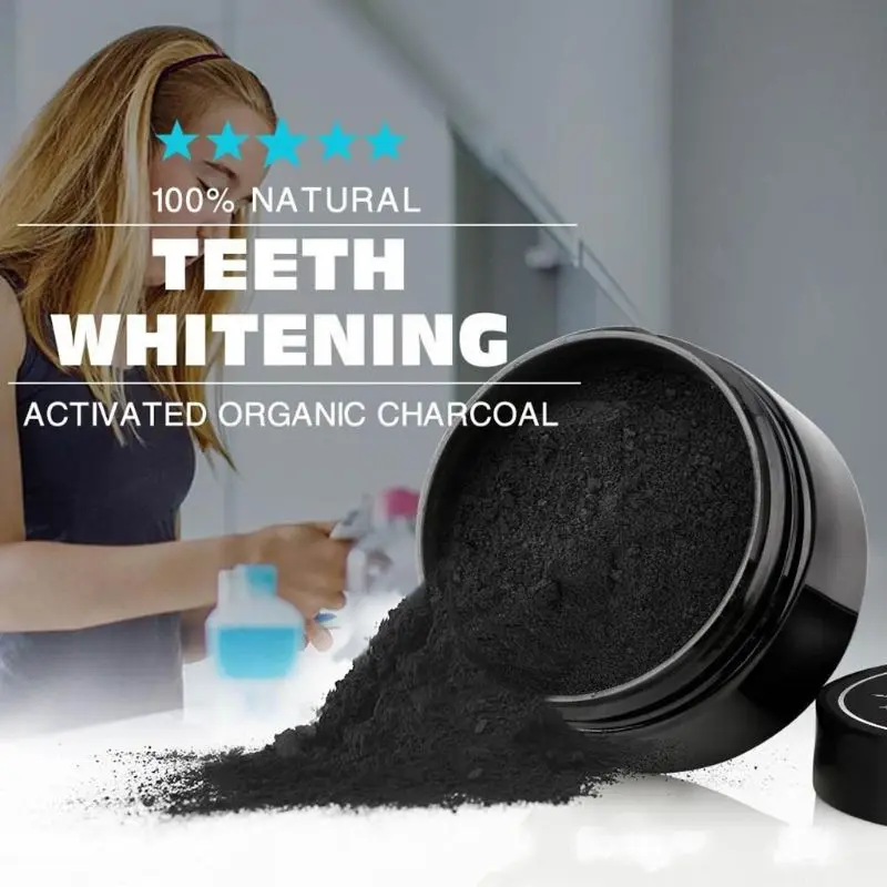 10g/30g Daily Use Coconut Shells Activated Bamboo Charcoal Teeth Whitening Powder Oral Hygiene Cleaning Dental Black Toothpaste | Красота и