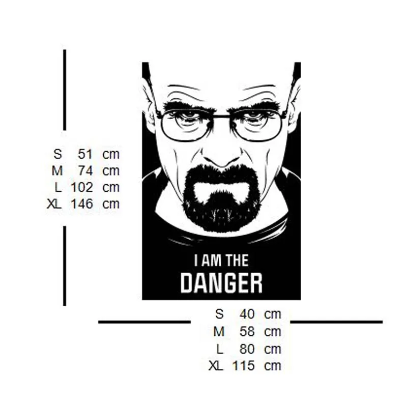 Виниловая наклейка Я опасность Let's Cook стикеры для автомобилей грузовиков