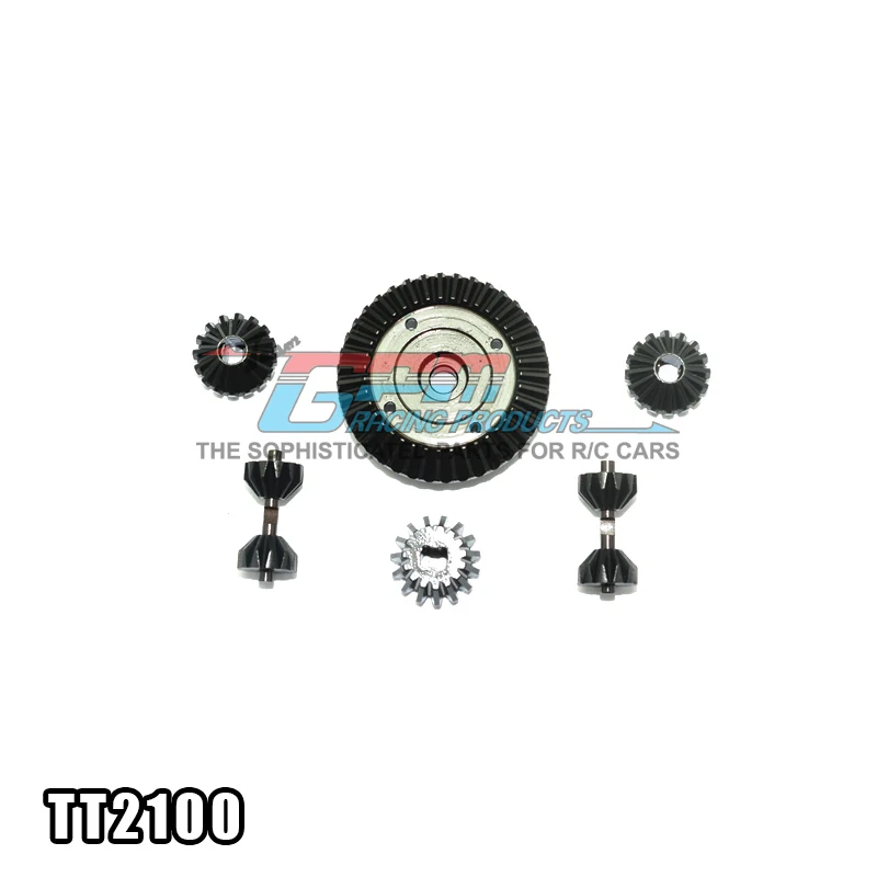 Стальная коническая шестерня для 1/10 TAMIYA TT02 TT02B|Детали и аксессуары| |
