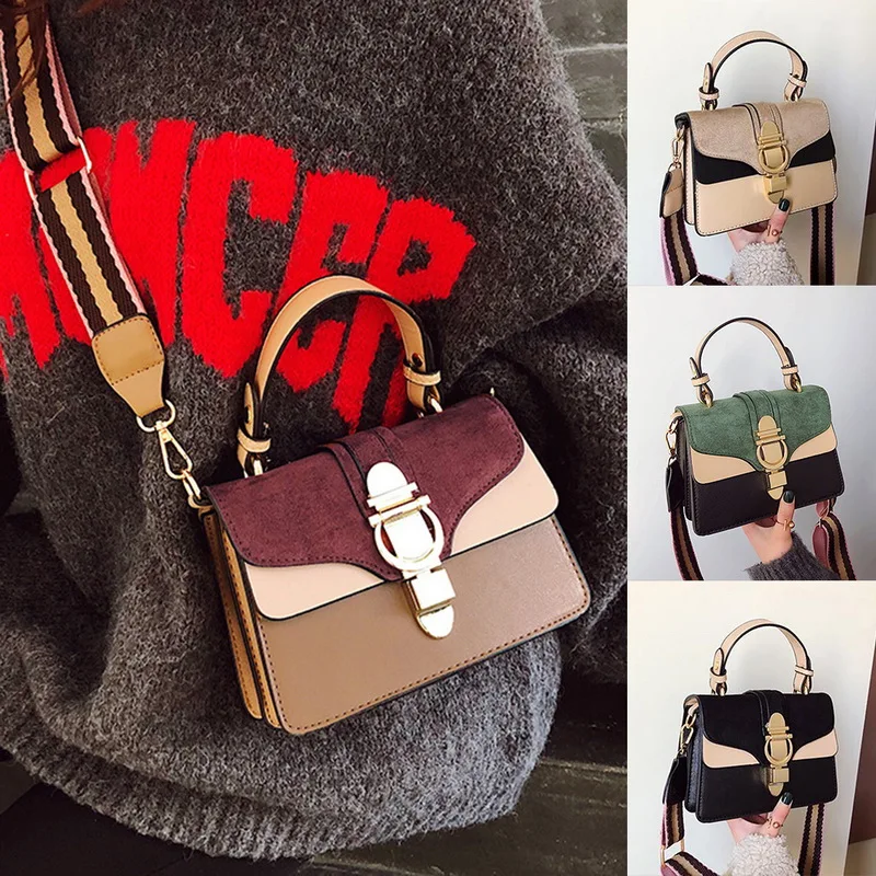 2020 винтажные кожаные сумочки женские сумки на плечо новые европейские маленькие