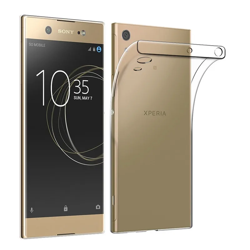 Прозрачный чехол из кремния TPU для телефонов Sony Xperia Z Z1 Z2 Z3 Z4 Z5, компактных версий Mini M2 M4 M5, T3 E3 E5, XA XA1 XZ Premium.