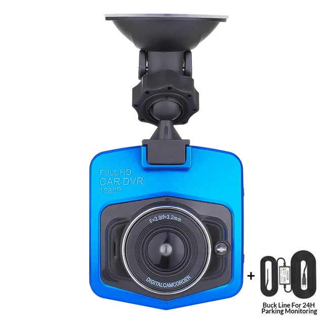 Blue with BL wire MaoHooMa Мини Автомобильный видеорегистратор Dash камера видеорегистратор Full HD 1080 P рекордео для видеорегистратора g-сенсор ночное видение блюдо camara para авто - Название цвета: Blue with BL wire