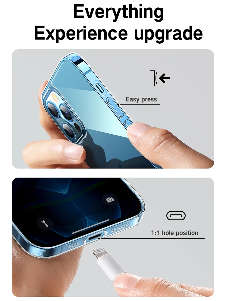 

Transparent Case For iPhone 11 12 Mini Luxury Shockproof Silicone Phone Case On For iPhone 12 11 Pro Max Camera Protection Cover