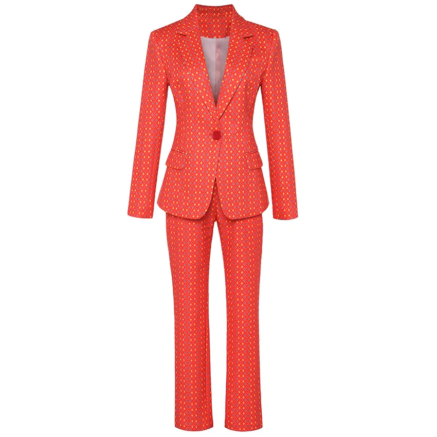 

2020 NEW Women Red two-piece long sleeve fashion Jumpsuit high quality Vestido Bandage Celebrity Evening Party jumpsuits