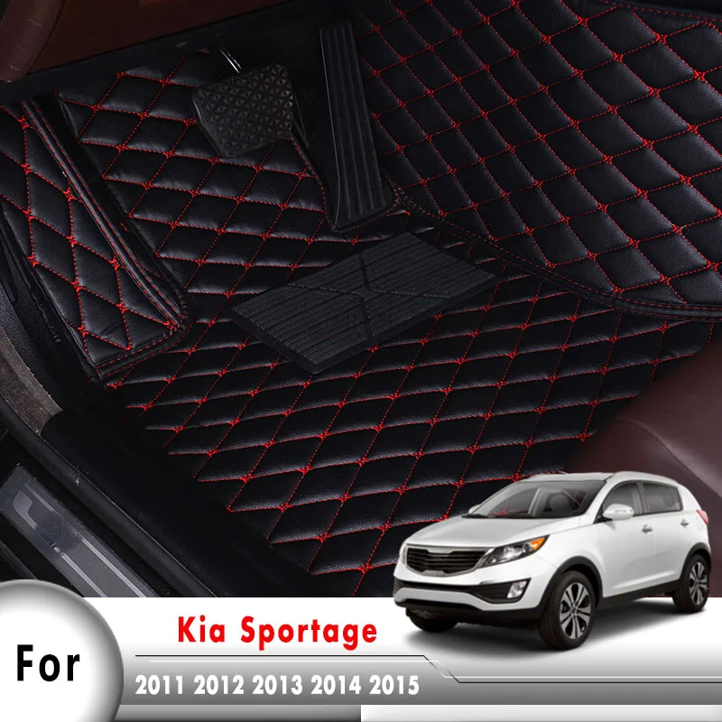 Автомобильные коврики для KIA Sportage 2015 2014 2013 2012 2011 аксессуары интерьера