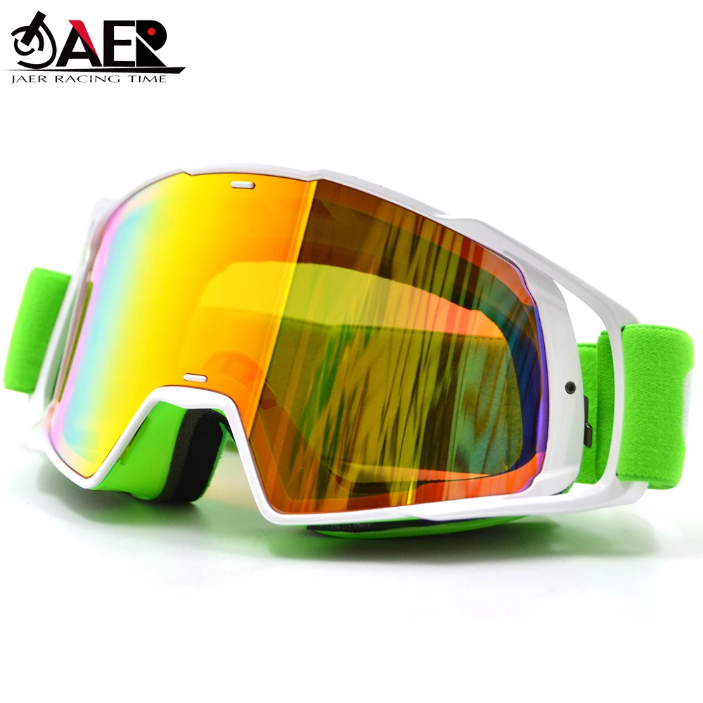 JAER мотокросса очки с очень прозрачными линзами ATV Casque Gafas внедорожные мотоциклетные очки солнцезащитные очки для шлема Байк