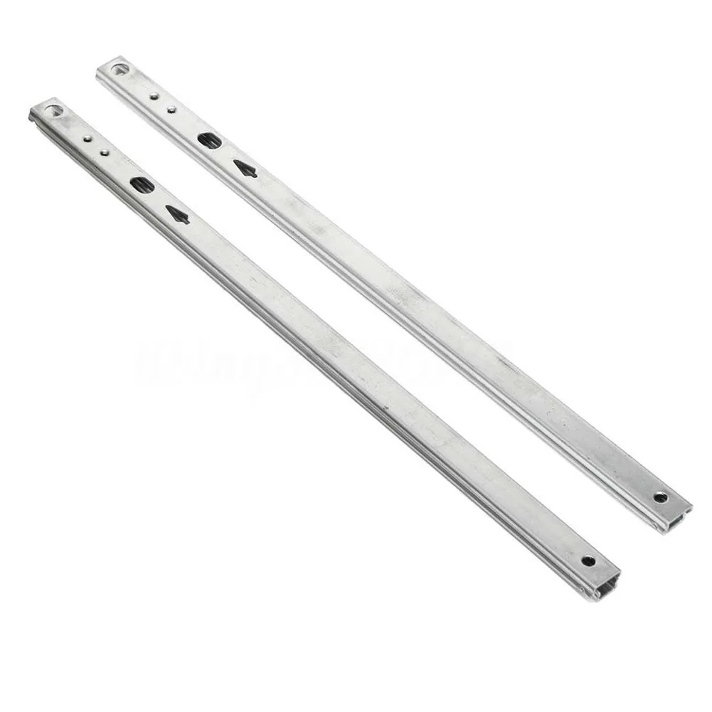 

Micro Ball Guide Two Sections 17 Wide Steel Ball Two Fold Ball Slide Drawer Steel Ball Slide 8/10/11/14/16 inches