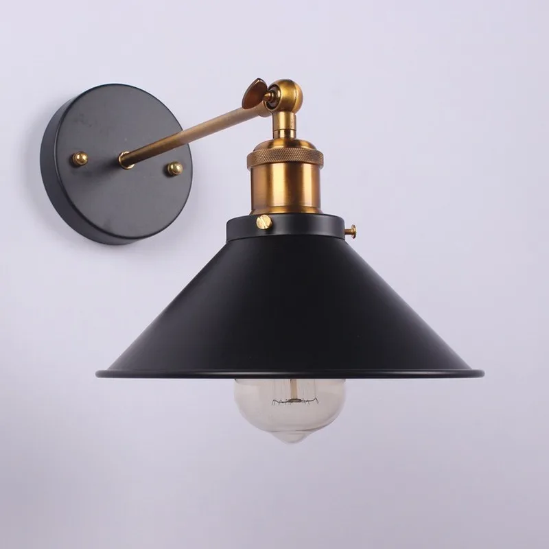 

Lampara Wall Lamp Pared Wall Lights E27 85-265V Wandlamp Vintage LED Wall Lights Bar Lamps Mirror Light Loft Home Decorstion