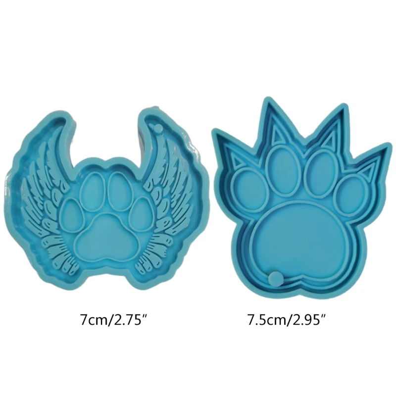 

DIY Crafts Decorations Jewelry Pendant Epoxy Resin Mold Keychain Silicone Mould