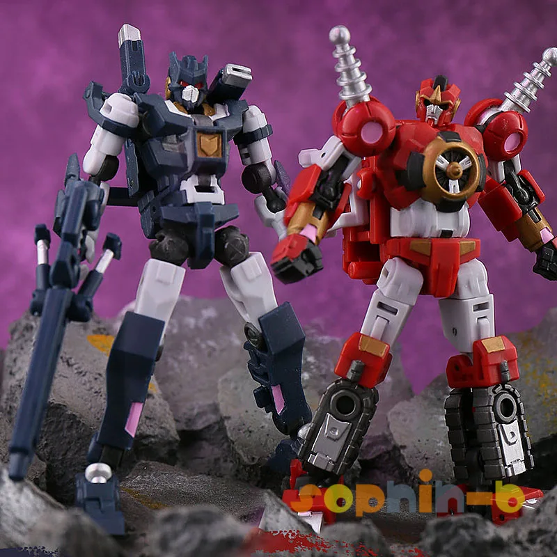 Трансформированный Decepticon Justice Division DJD IF EX-31 32 33 34 35 Tarn Vos Kaon Helex Tesarus combiners Action Figure - Цвет: Vos and Kaon