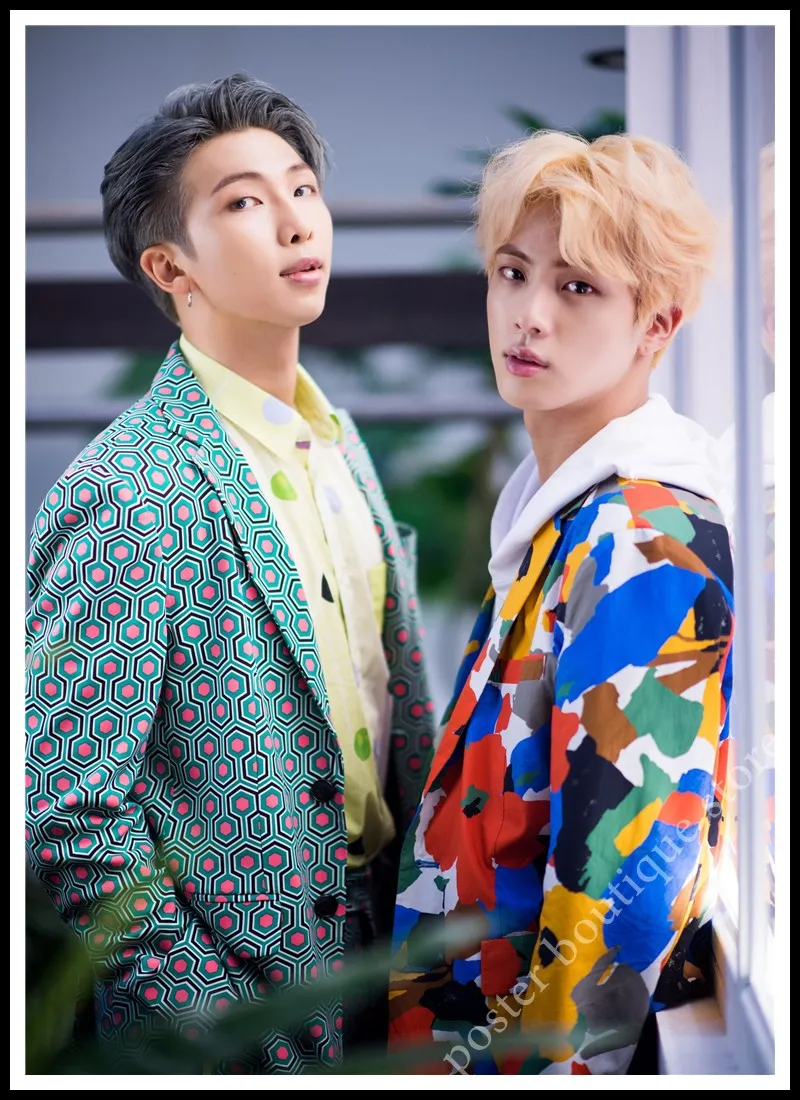 Kpop Bangtan плакат для мальчиков, jungkook, rm, v, jimin, jin, suga, j-hope, 2019new украшение живопись hd фото-наклейка для стены домашний декор/12 - Цвет: 5