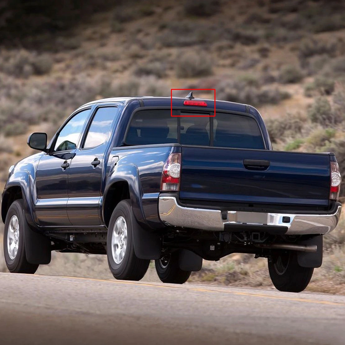 

14098-RD Red LED Third 3rd Rear Brake Tail Light Cargo Lamp Fit For Toyota Tacoma 1995-2009 2010 2011 2012 2013 2014 2015 2016