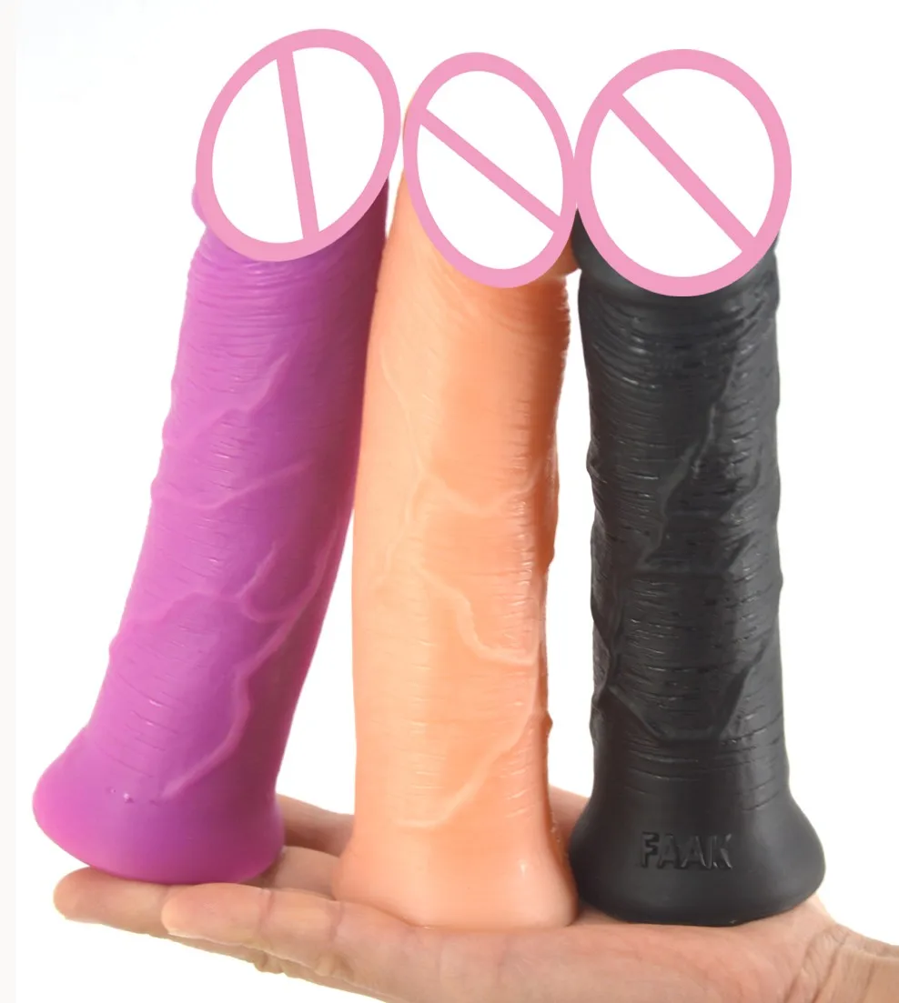 FAAK Анальная пробка реалистичный фаллоимитатор Искусственный анальный на