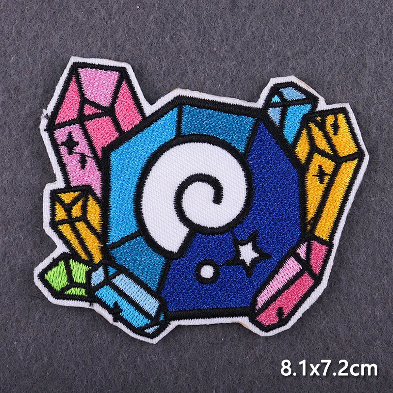 Детская нашивка на одежду с изображением кошки динозавра птицы кролика