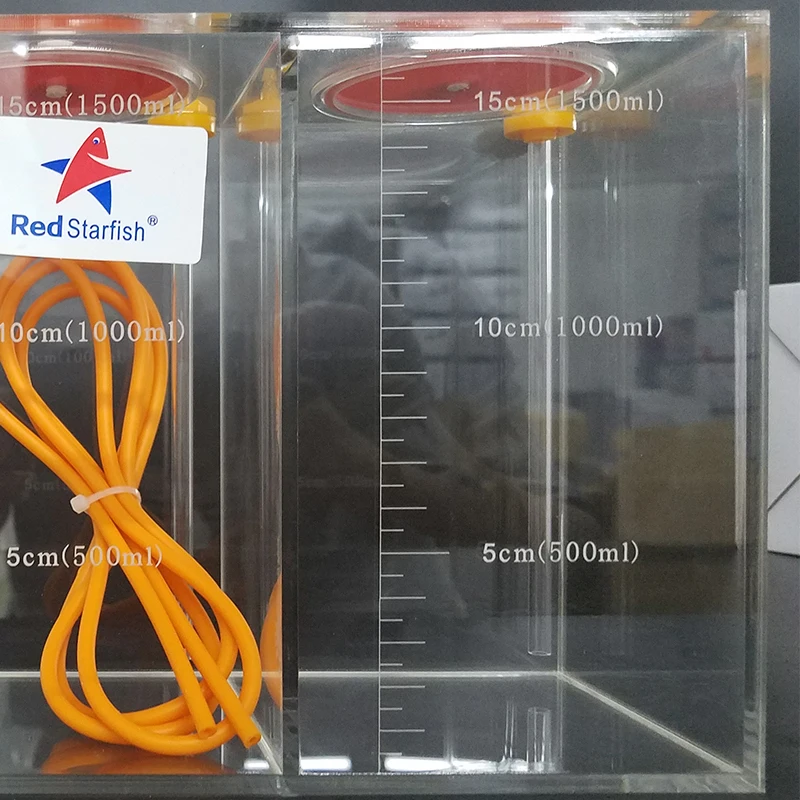 Дозирующий насос Red Starfish бак для хранения жидкости со шкалой 1 5 л/2 л/4 л