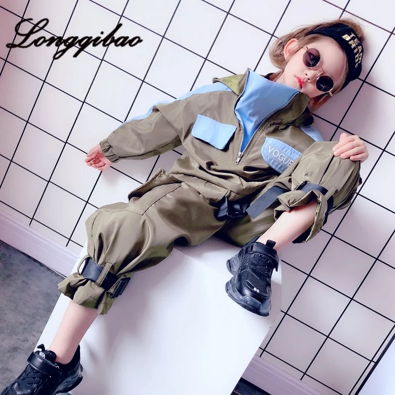 Хлопковый костюм для маленьких девочек коллекция 2019 года новое осеннее модное