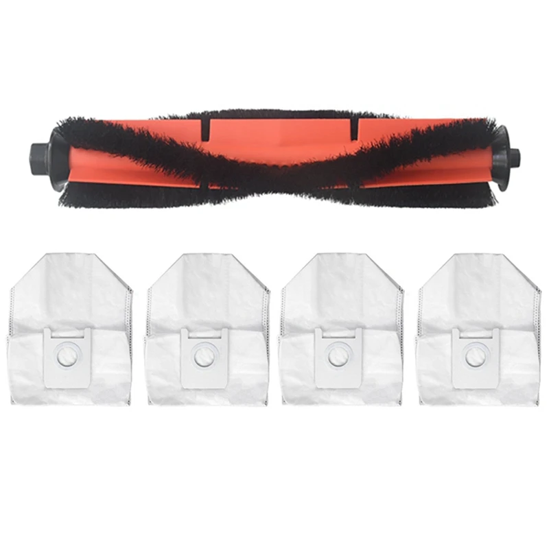 

5Pcs for Roidmi EVE Plus Robot Vacuum Cleaner Main Brush Dust Bag Replacement Accessories Parts