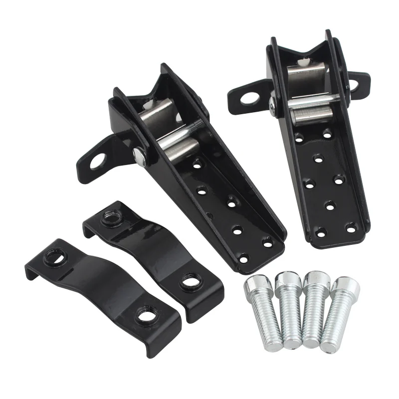 Универсальный Ретро мотоциклетный зажим со стальным осем складные подножки