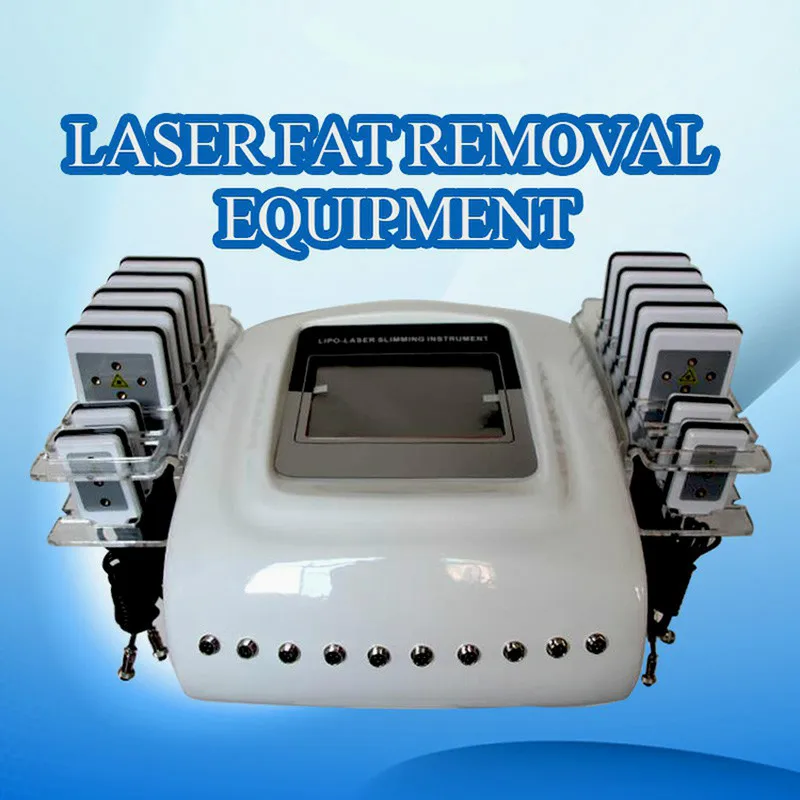 

635-650Nm Lipo Laser Lipo Laser Lipolaser Fat Burning Skin Rejuvenation Fat Removal Equipment Lipolaser (14 Paddles)