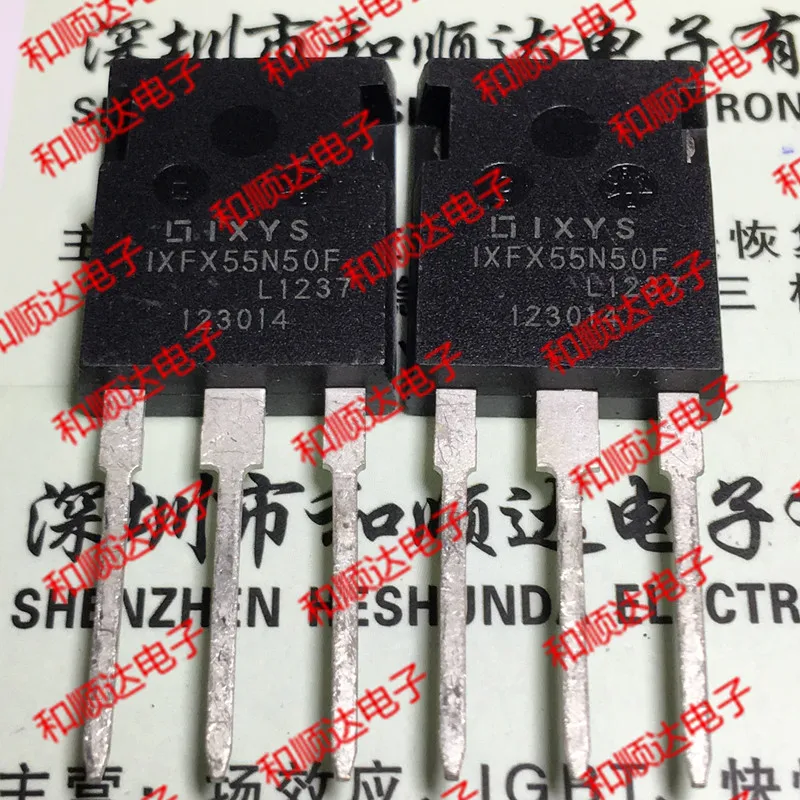 

IXFX55N50F TO-247 500V 55A