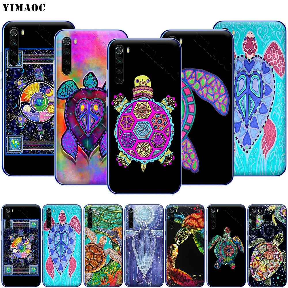 Чехол для телефона YIMAOC в виде черепахи Xiaomi MI 9T 9 8 6 SE F1 CC9 CC9E A3 A2 A1 GO S2 K20 Pro Lite|Бамперы|