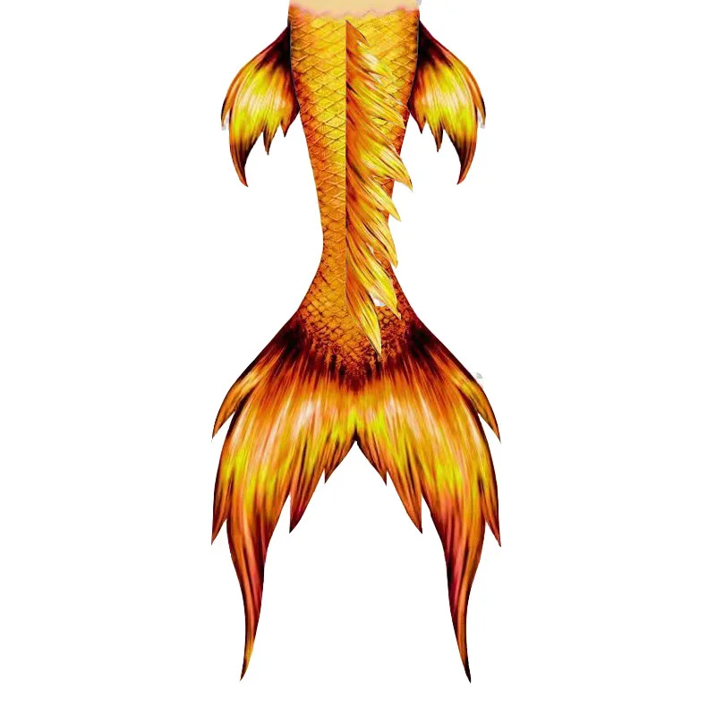 Индивидуальный костюм русалки для плавания с хвостом женщин и взрослых пляжный