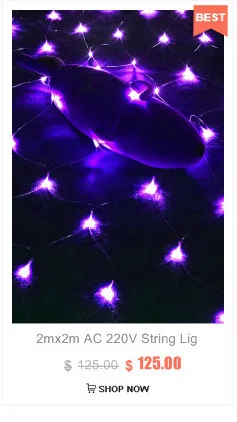 5 комплектов 10 шт./компл. светодиодный Метеоритный дождь трубы RGB рождественские декоративные огни 80 см 50 см Smd2835 семь цветов Ac85-265V