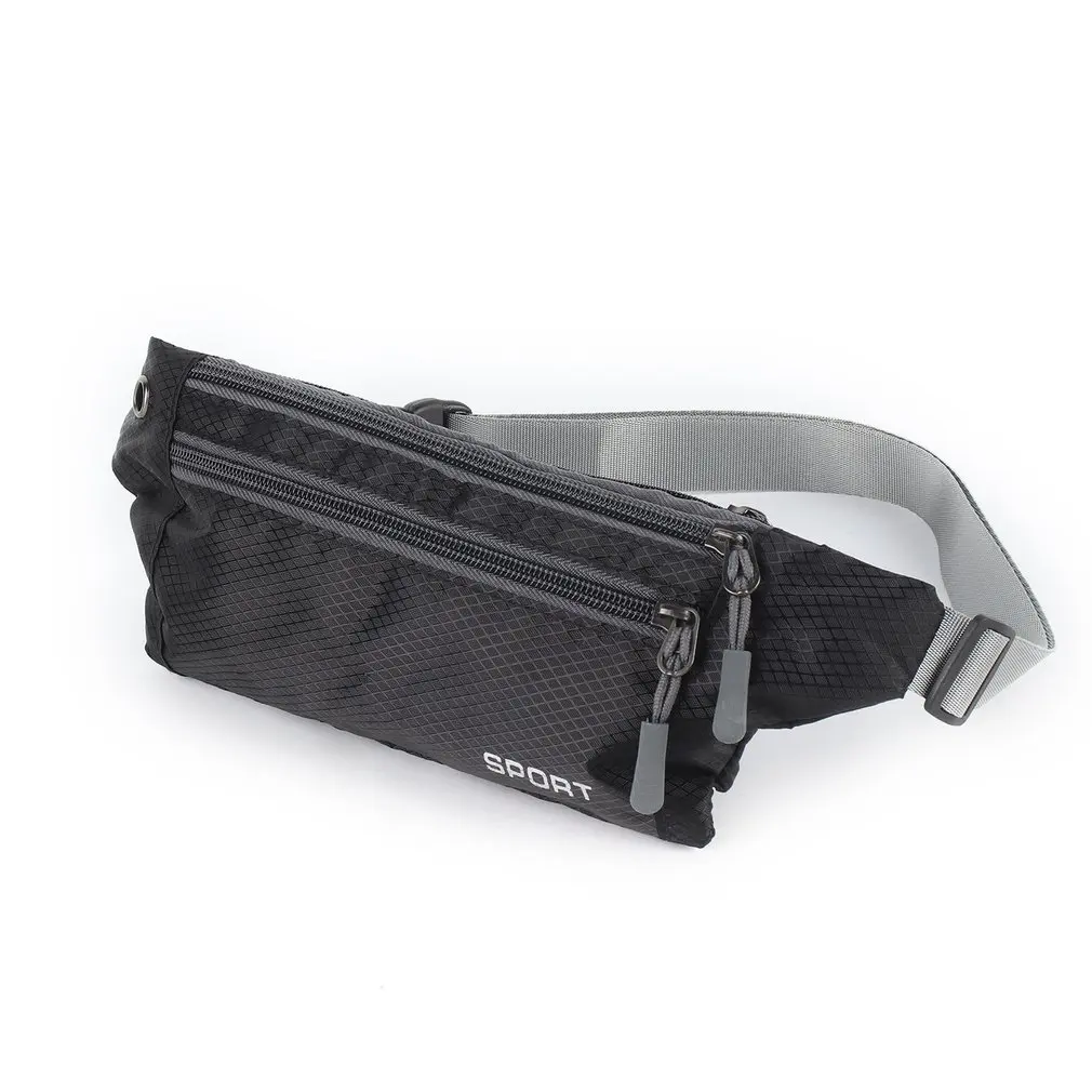

Synthetic Adjustable Strap New Unisex Pocket Sling Bag Sports Running Travel Security Waist Bum Bags free drop shipping