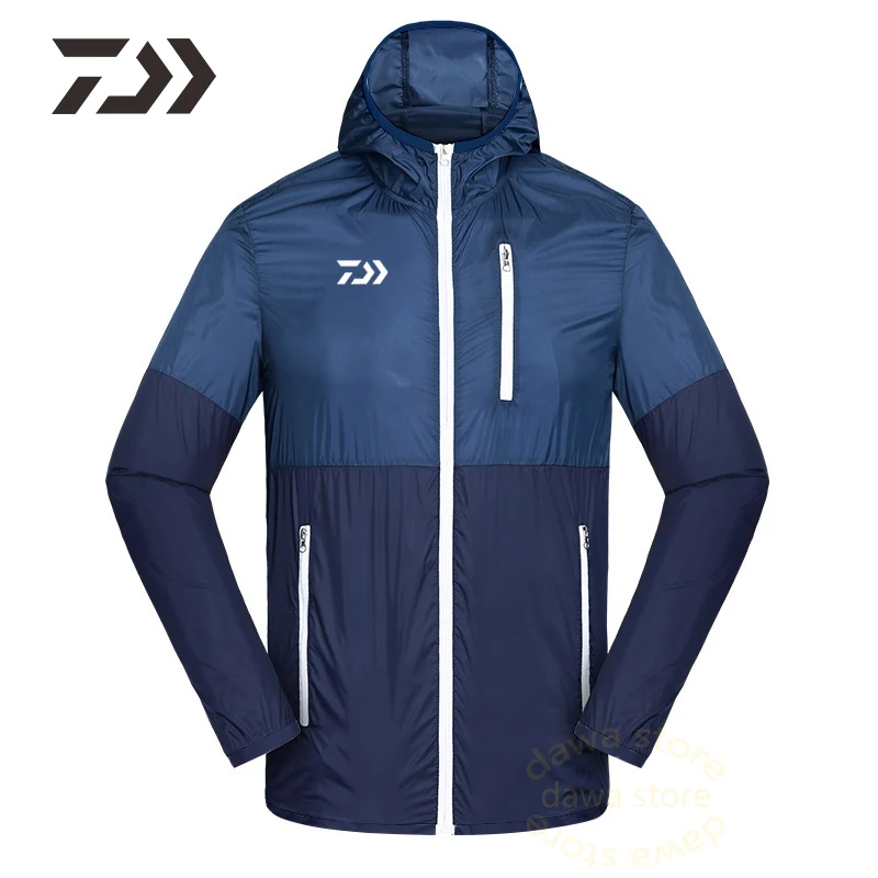 

Мужская дышащая куртка для рыбалки, тонкая легкая, быстросохнущая, 2021