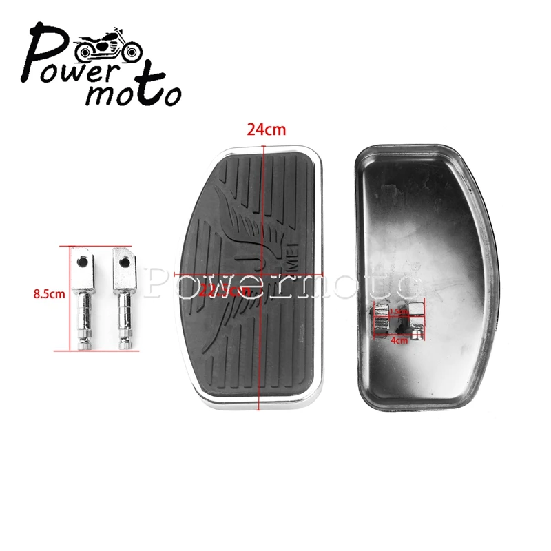 

Driver Rider Wide Floorboard Universal Foot Rest For Yamaha V Star Drag Star XVS XV 125 250 400 600 Shadow VTX1300 VTX1800