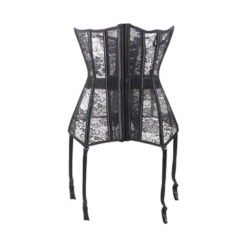 

Sling Shapewear Sexy Lace Up Bustier Black Women Overbust Corset Waist Trainer Corset Shaper S M L Xl-4xl
