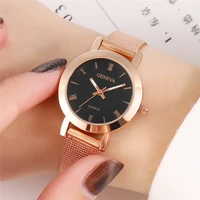 top fashion watches luxury watches for women stainless steel mesh belt ladies watch wrist timepiece brand quartz women watch